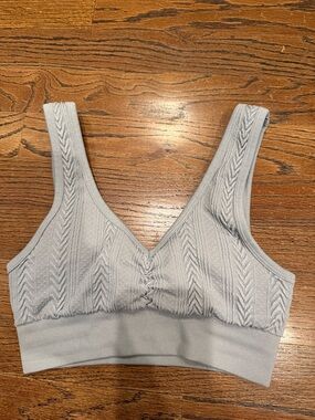 Aerie Light Gray Wireless Comfort Bralette - Women Intimates sz xs